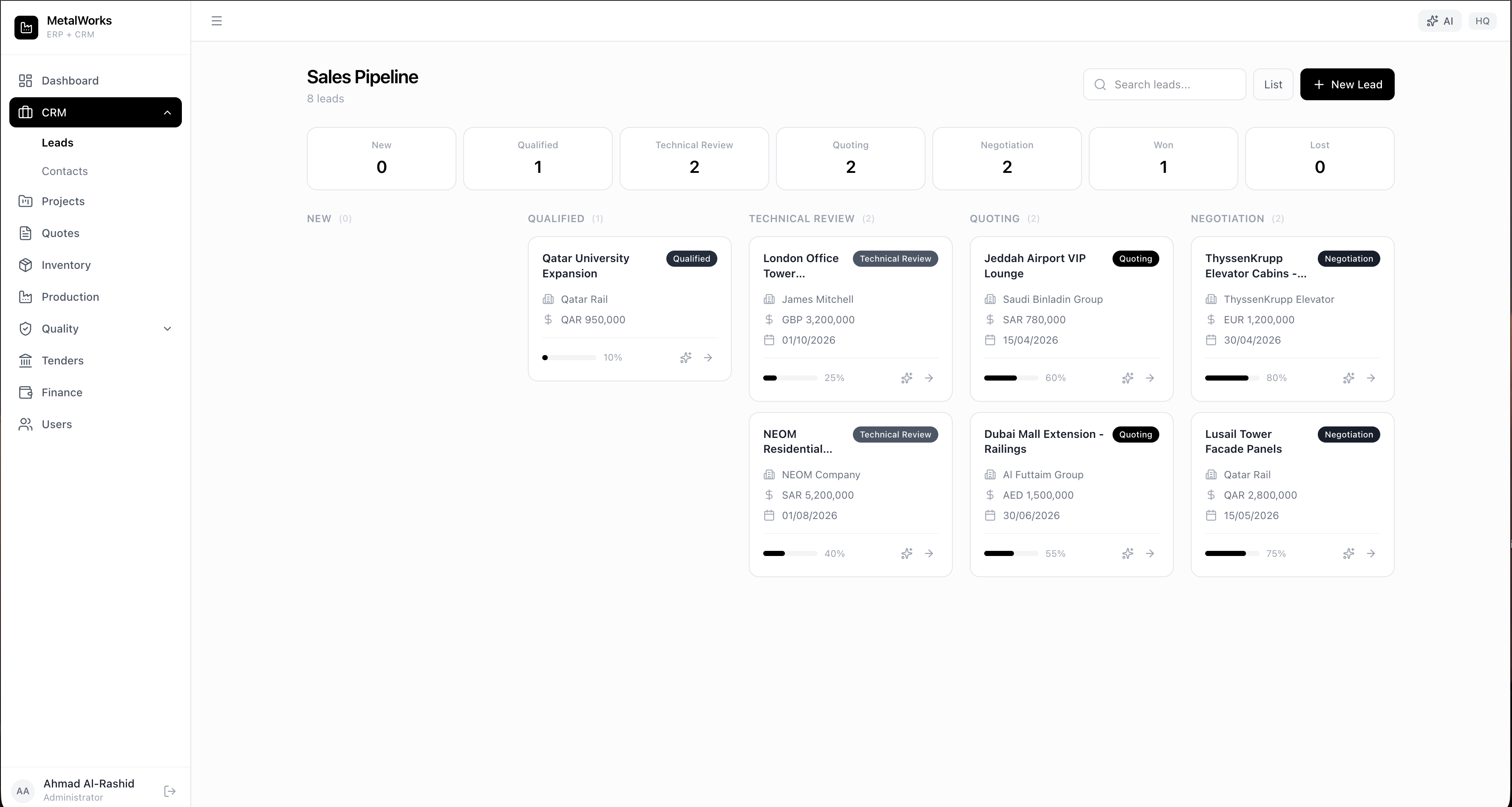 AI-Native CRM + ERP - AI-powered solution by 360Labs